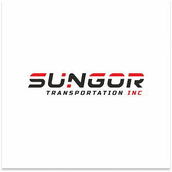 Логотип SUNGOR - чорний на білому